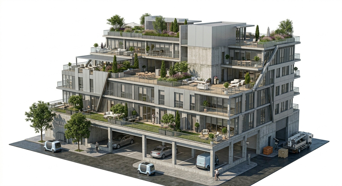 Visualisation 3D du Bâtiment RBNB Eco-Immo